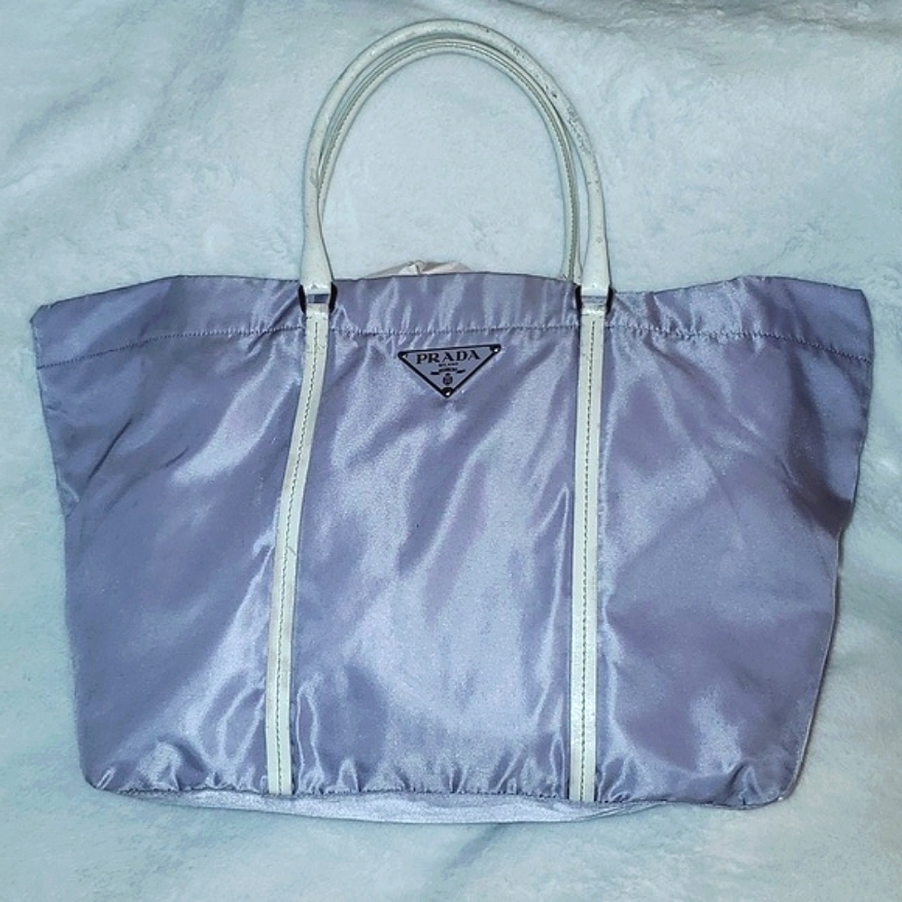 Prada Tessuto Nylon Shoulder Bag Tote - Picture 16 of 16